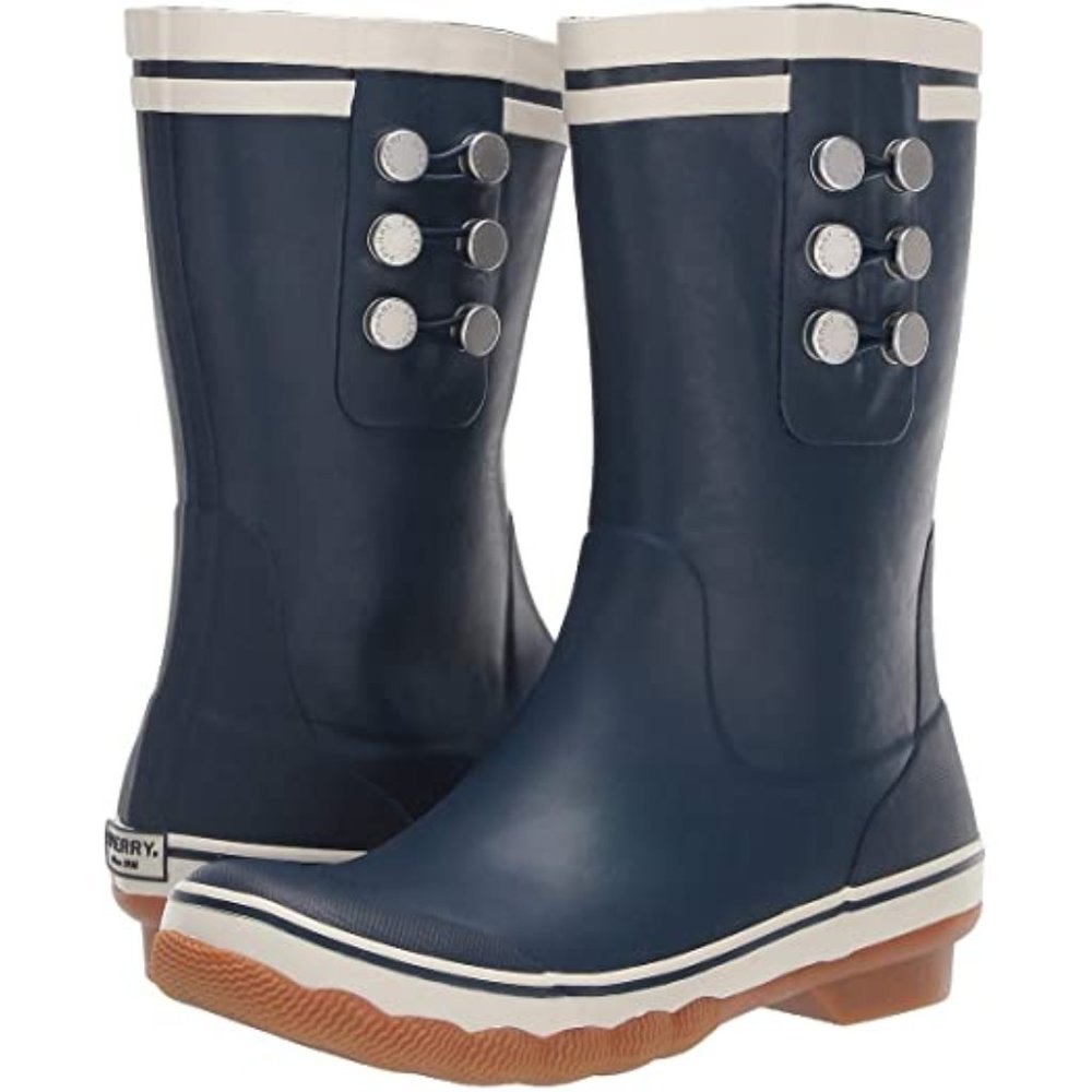 Sperry Women's Saltwater Tall Rain Boots - Picture 8 of 8